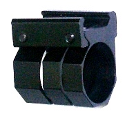 Кронштейн (база) к подствольному тактическому фонарю или ЛЦУ с диаметром 1 дюйм на оружие с планкой Вивера (WEAVER) NcSTAR (Нак Стар) MWM